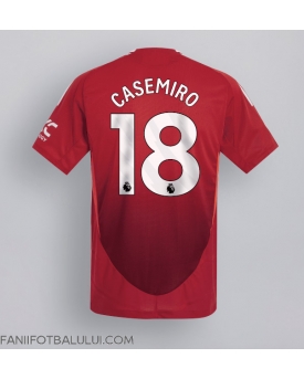 Manchester United Casemiro #18 Tricou Fotbal Replică 2024-25 Barbati Acasa